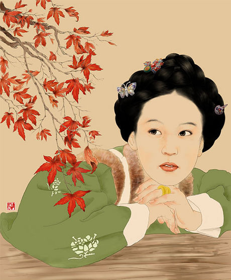 홍랑 이미지